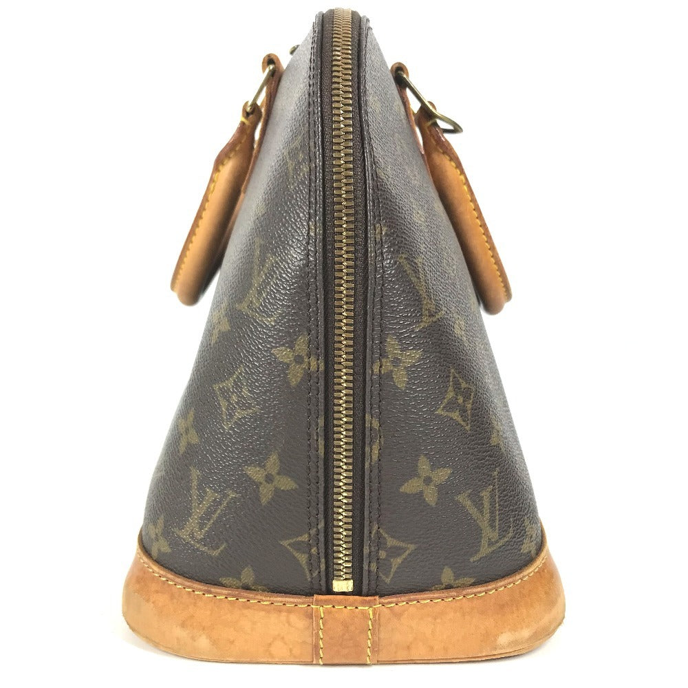 LOUIS VUITTON M51130 Monogram Alma Bag Tote Bag Hand Bag MonogramCanvas Brown Used