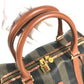 FENDI vintage Pecan Bags Hand Bag Mini Duffle Bag Duffle Bag PVC/Leather khaki Used