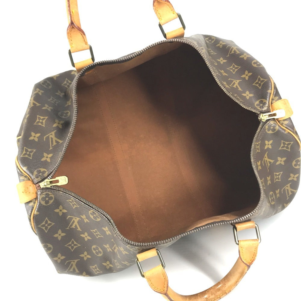 LOUIS VUITTON M41426 Monogram Keepall50 Keepall 50 Travel Bag Hand Bag Travel Bag Duffle Bag MonogramCanvas Brown Used