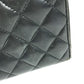 CHANEL 不明 CC CC Mark Logo Matelasse Quilted Zip Around Long Wallet Long Wallet Leather Black Used