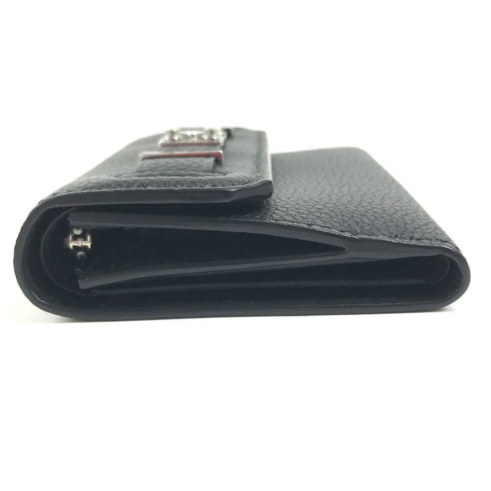 LOUIS VUITTON M25965 Georges Wallet Wallet Compact Wallet Trifold wallet Black Used