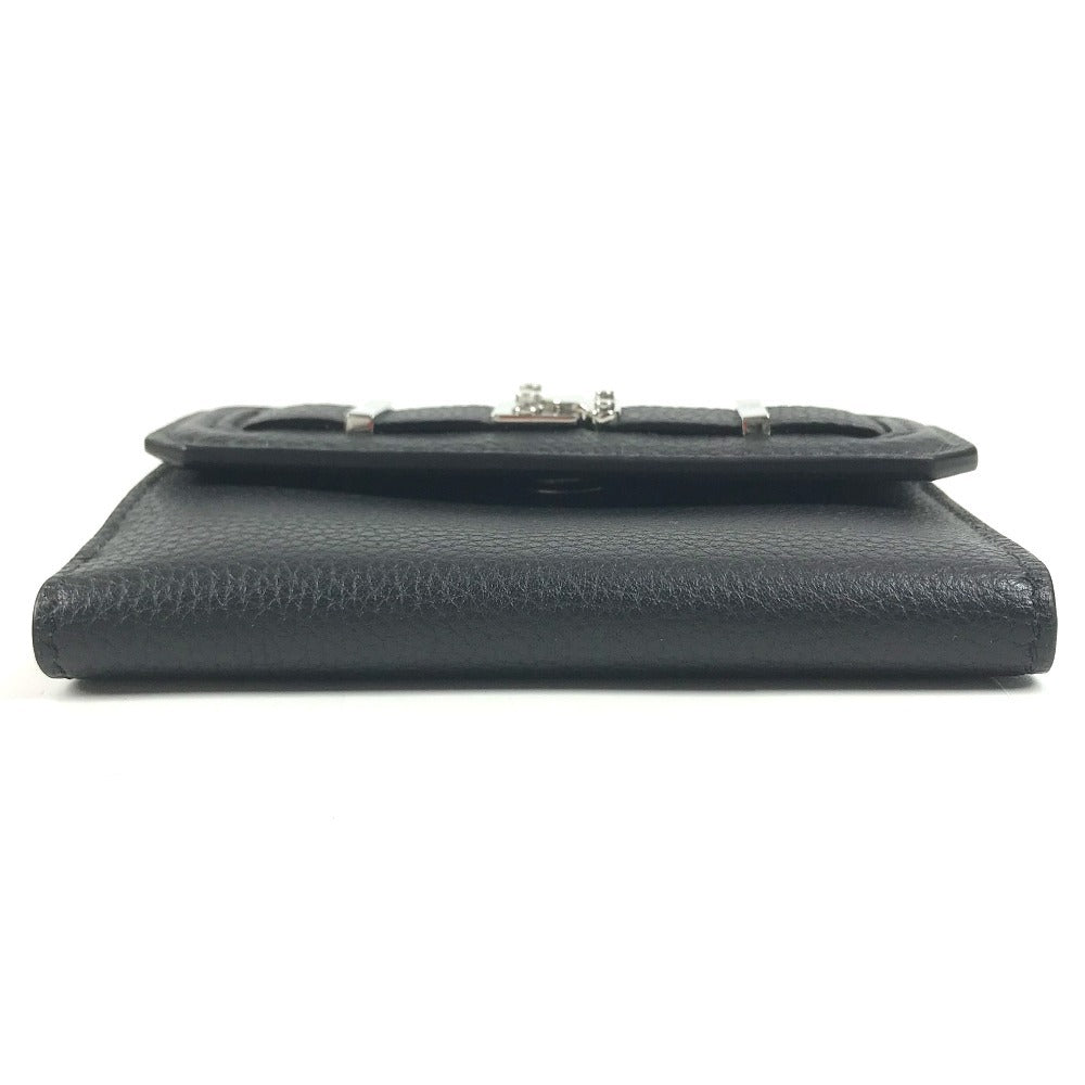 LOUIS VUITTON M25965 Georges Wallet Wallet Compact Wallet Trifold wallet Black Used