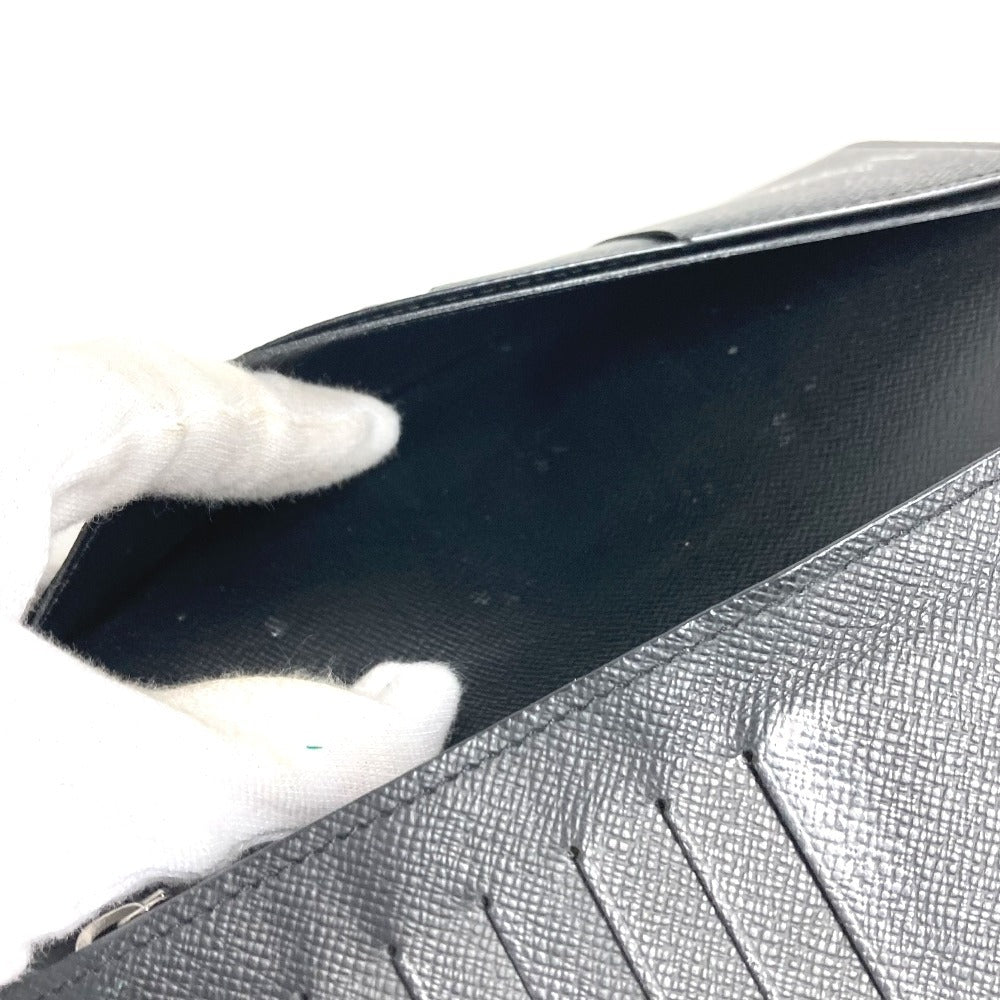 LOUIS VUITTON M61697 MonogramEclipse Portefeuille Braza Portefeuille Braza Wallet Long Wallet Bifold Long Wallet MonogramEclipseCanvas Black Used