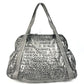 CHANEL Unlimited CC CC Mark logo Bags Hand Bag Shoulder Bag Tote Bag Duffle Bag Nylon canvas Silver/Black Used