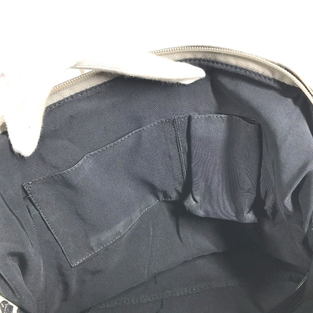 CHANEL Unlimited CC CC Mark logo Bags Hand Bag Shoulder Bag Tote Bag Duffle Bag Nylon canvas Silver/Black Used