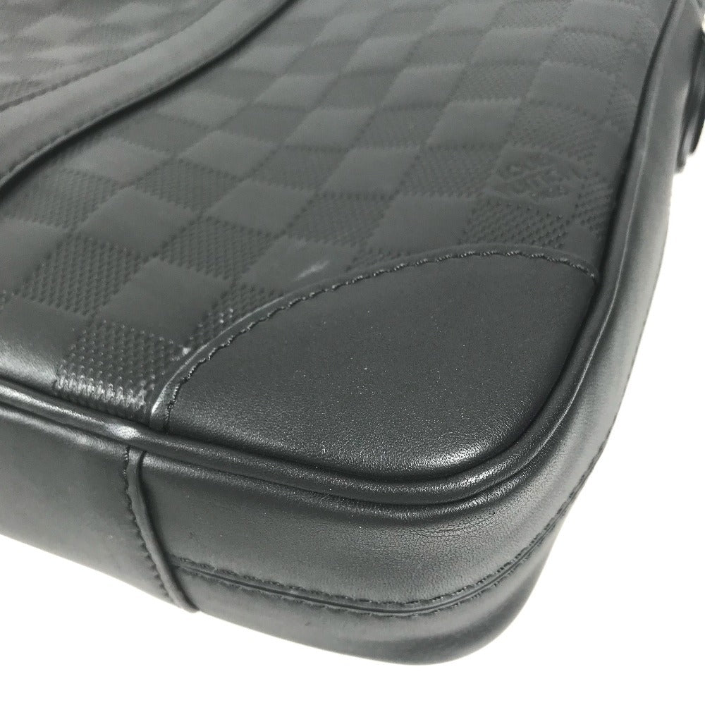 LOUIS VUITTON N40444 Damier Infini Porte Document Voyage PDV Bags 2WAY Bags Shoulder Bags Hand Bags Business bag Damier InfiniLeather onyx Black Used