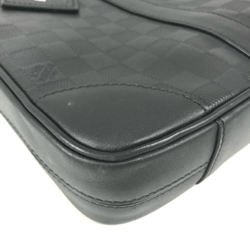 LOUIS VUITTON N40444 Damier Infini Porte Document Voyage PDV Bags 2WAY Bags Shoulder Bags Hand Bags Business bag Damier InfiniLeather onyx Black Used
