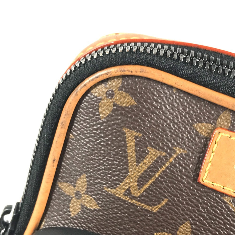 LOUIS VUITTON N40379 Damier Giant NIGO collaboration Amazon Sling Bag Crossbody bag, handbag, belt bag Shoulder Bag Damier Giant Canvas / MonogramCanvas Brown/Brown Used