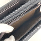 Dunhill Travel Case Hand Bag Wallet Long Wallet Zip Around Long Wallet Leather Black Used