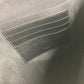 Dior logo Pouch Bag Clutch bag Leather Black Used