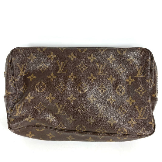 LOUIS VUITTON M47522 Monogram Trousse Toilette 28 Trousse Toilette 28 Cosmetics Pouch Clutch Bag Cosmetics Pouch MonogramCanvas Brown Used