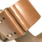 HERMES belt Shoes shoes heel Sandals Leather Brown Used
