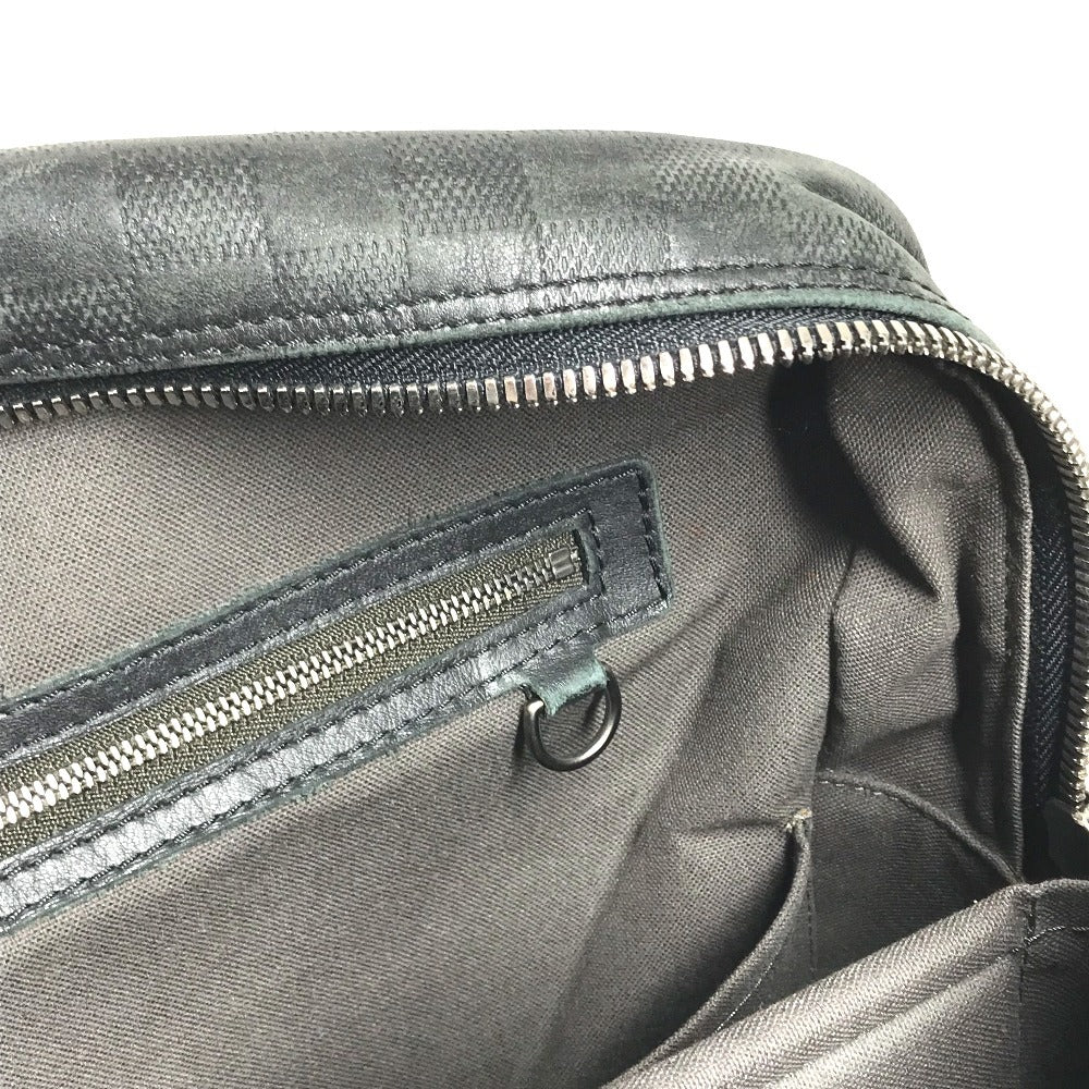 LOUIS VUITTON N41147 Damier Infini Porto Document Voyage GM Bag 2WAY Bag Hand Bag Shoulder Bag Business bag Damier InfiniLeather onyx Black Used