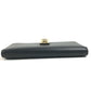 Salvatore Ferragamo 22 0522 Bicolor Gancini logo 2-fold long wallet Long Wallet Leather Black/pink Used