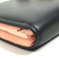 Salvatore Ferragamo 22 0522 Bicolor Gancini logo 2-fold long wallet Long Wallet Leather Black/pink Used