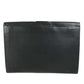 VERSACE vintage logo Bag, Flap, Cluch Bag Clutch bag Leather Black Used