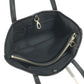 BVLGARI S.Bulgari logo Bag Tote Bag shawl Shoulder Bag Patent Leather Black Used