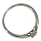TIFFANY&Co. D0.20ct 1PD Diamond Accessories Jewelry Platinum Ring Pt950 Silver Used