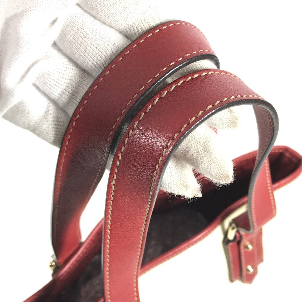 GUCCI 240018 LOVEGUCCI x Heart Tattoo Logo GG Supreme Shoulder bag, tote bag, bucket bag Shoulder Bag GG Supreme Canvas / Leather White/Red Used