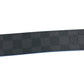 LOUIS VUITTON M9425S Damier Graphite Ceinture LV Initial Belt buckle for bottoms belt DamierGraphiteCanvas Black/blue Used