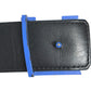 LOUIS VUITTON M9425S Damier Graphite Ceinture LV Initial Belt buckle for bottoms belt DamierGraphiteCanvas Black/blue Used
