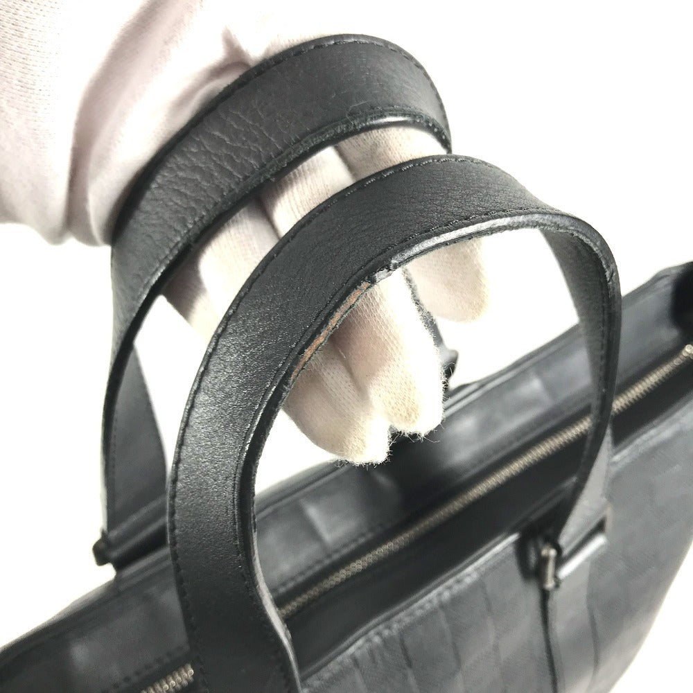LOUIS VUITTON N41269 Damier Infini Tadao PM Shoulder Bag, Vertical Tote Bag, Shoulder Bag Tote Bag Damier InfiniLeather onyx Black Used