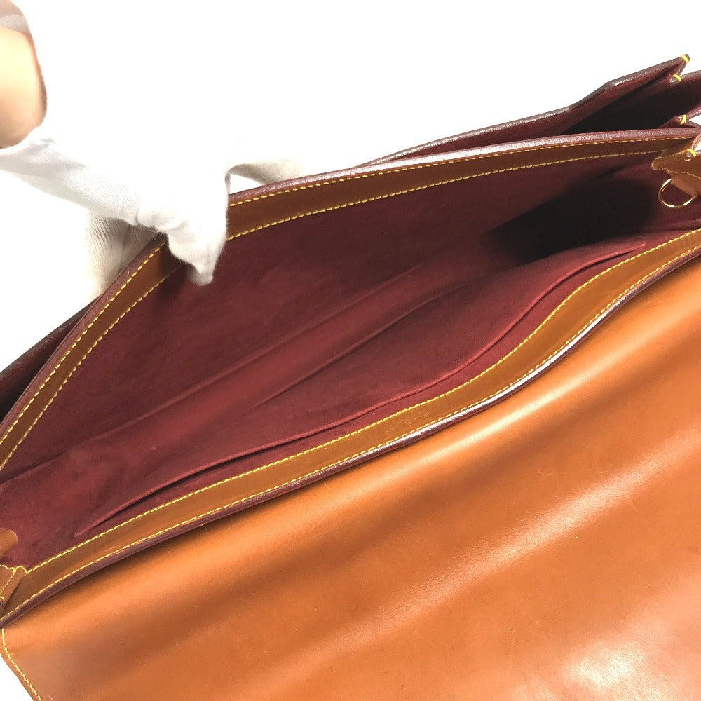 LOUIS VUITTON M80313 Nomad Atacama GM Atacama GM Bag Hand Bag Document Bag Briefcase Business bag Nomad leather Brown Used