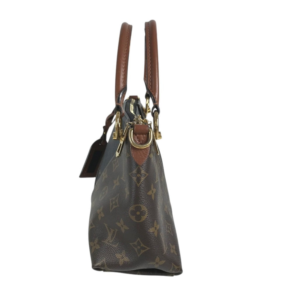 LOUIS VUITTON M43976 Monogram V Tote BB 2-Way Bag: Handbag, Tote Bag, Crossbody Bag Shoulder Bag MonogramCanvas / Leather Brown Used