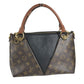 LOUIS VUITTON M43976 Monogram V Tote BB 2-Way Bag: Handbag, Tote Bag, Crossbody Bag Shoulder Bag MonogramCanvas / Leather Brown Used