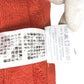 HERMES Labyrinth (2-piece set) Hand towel handkerchief towel cotton Orange Used