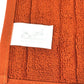 HERMES Labyrinth (2-piece set) Hand towel handkerchief towel cotton Orange Used