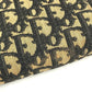 Dior vintage Trotter logo Bag Pouch Cluch Bag Clutch bag Leather/Canvas Navy Used