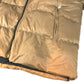 MONCLER Logo patch Long-sleeved outerwear down apparel Down jacket polyamide Beige Used