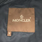 MONCLER Logo patch Long-sleeved outerwear down apparel Down jacket polyamide Beige Used
