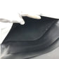 BVLGARI Logo Big Notebook Cover Bifold Stationery System Planner Note cover Leather Black Used