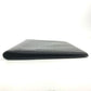 BVLGARI Logo Big Notebook Cover Bifold Stationery System Planner Note cover Leather Black Used