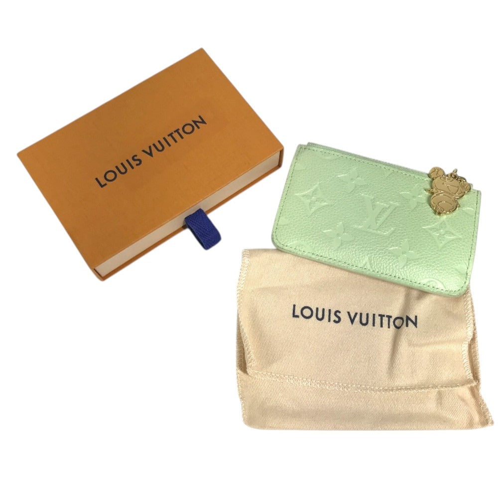 LOUIS VUITTON Ｍ13800 MonogramMulticolore Takashi Murakami LV × TM Card Case Porte Cult Romy Panda coin purse card case wallet coin purse MonogramMulticoloreCanvas Green Tea Green Used