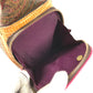 ETRO vintage Paisley pattern logo Shoulder Bag Leather Brown/Multicolore Used