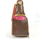 ETRO vintage Paisley pattern logo Shoulder Bag Leather Brown/Multicolore Used