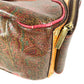 ETRO vintage Paisley pattern logo Shoulder Bag Leather Brown/Multicolore Used
