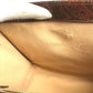 ETRO vintage Paisley pattern logo 2WAY Bag Shoulder Bag Hand Bag Leather BrownBased Used