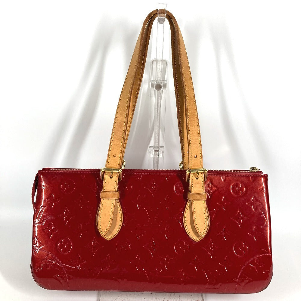 LOUIS VUITTON M93507 MonogramVernis RosewoodAvenue Bag Shoulder Bag Tote Bag Shoulder Bag MonogramVernisCanvas Pomdamul Red Used