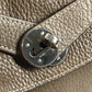 HERMES Lindy34 Lindy 34 2WAY bag Shoulder Bag Hand Bag Leather Etoupe Beige/SilverHardware Used