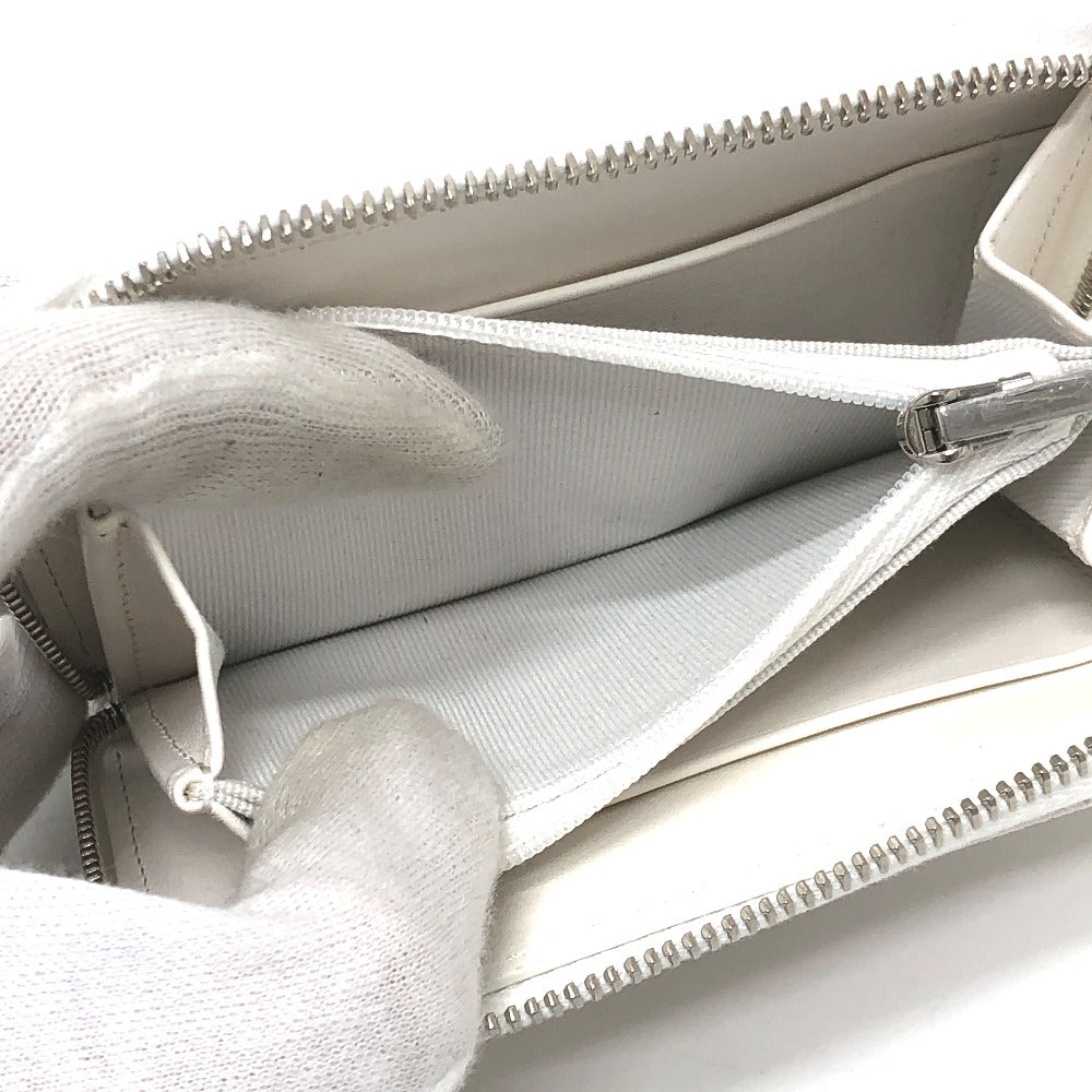 CHANEL AP3728 スター ココマーク ラウンド コインケース コンパクトウォレット キャビアスキン レディース ホワイト