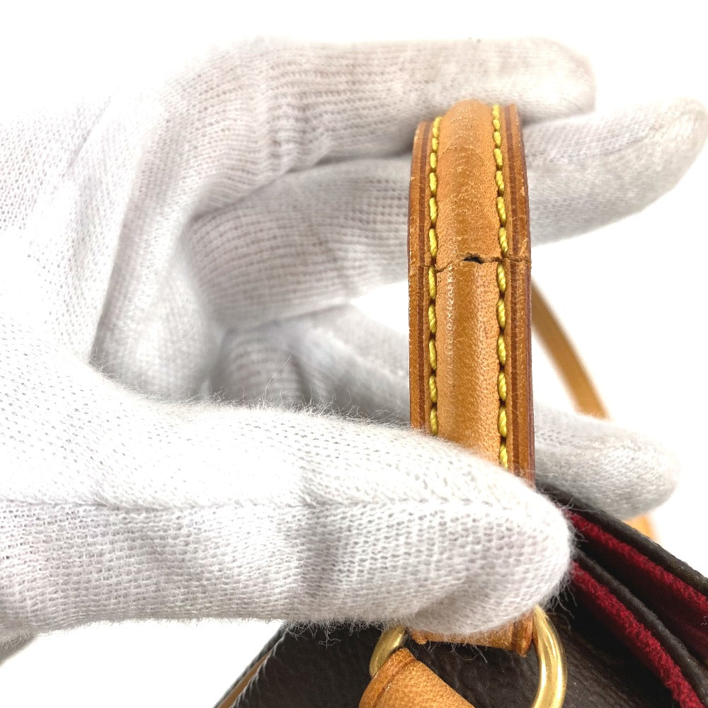 LOUIS VUITTON M51900 モノグラム レシタル カバン 肩掛け ハンドバッグ アクセサリーポーチ ショルダーバッグ モノグラムキャンバス レディース ブラウン