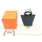 HERMES ピコタンロックPM ピコタン PM カバン バッグ K刻 ハンドバッグ トゴ レディース G金具 ブラック