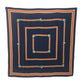 GUCCI Old Gucci Vintage fashion accessories, silk Scarf silk blue Used