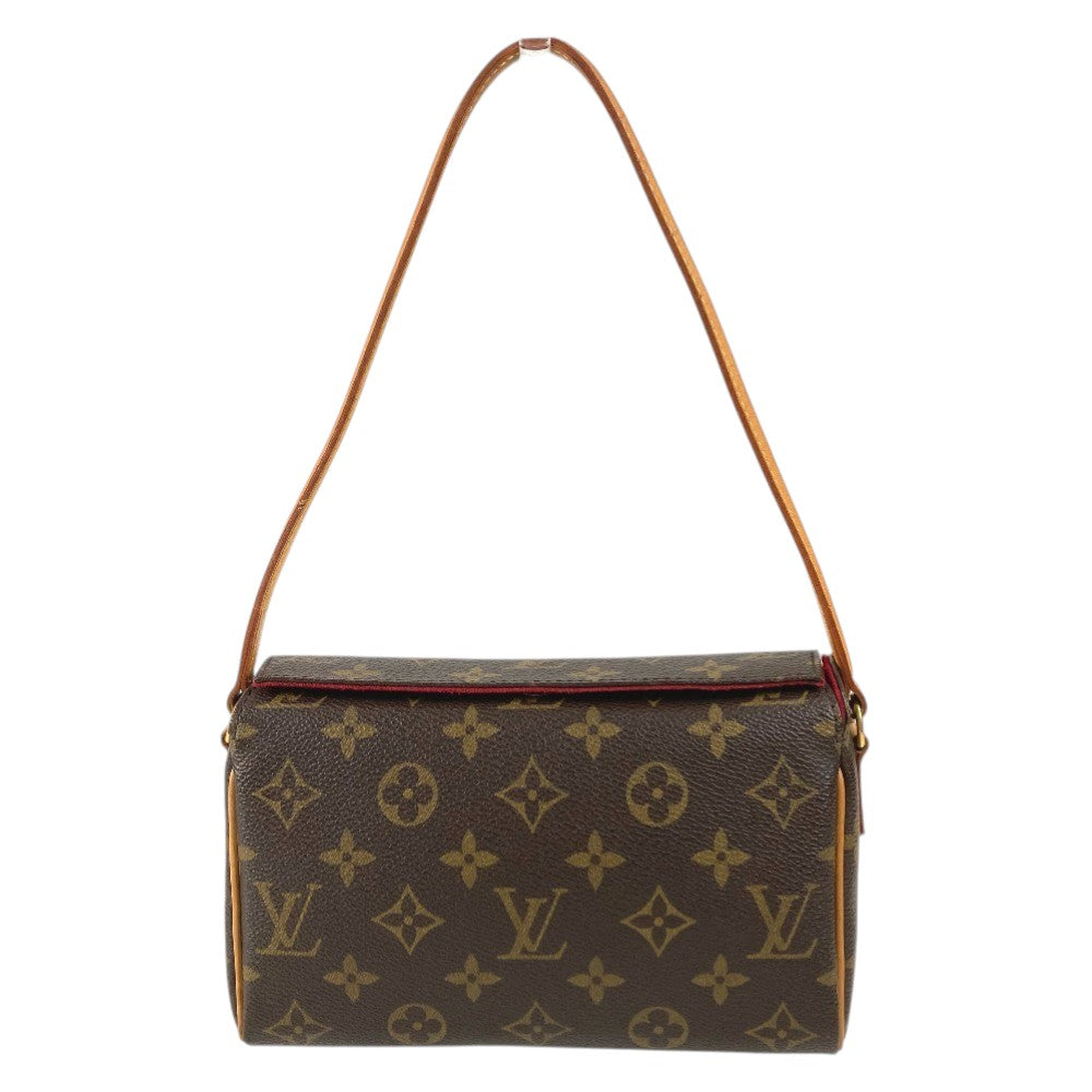 LOUIS VUITTON M51900 モノグラム レシタル カバン 肩掛け ハンドバッグ アクセサリーポーチ ショルダーバッグ モノグラムキャンバス レディース ブラウン