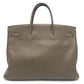 HERMES Birkin40 Birkin 40 bag Hand Bag Epsom Etoupe Brown/SilverHardware Used