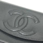 CHANEL メティエダール コレクション ココマーク グレインド シャイニー チェーンウォレット ショルダーバッグ カーフスキン レディース ブラック